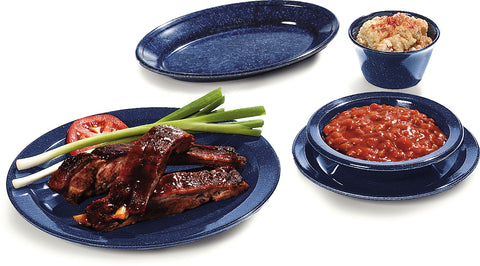 Carlisle BOWL FRUIT DALLAS WARE® MELAMINE CAFE BLUE 3.5 OZ