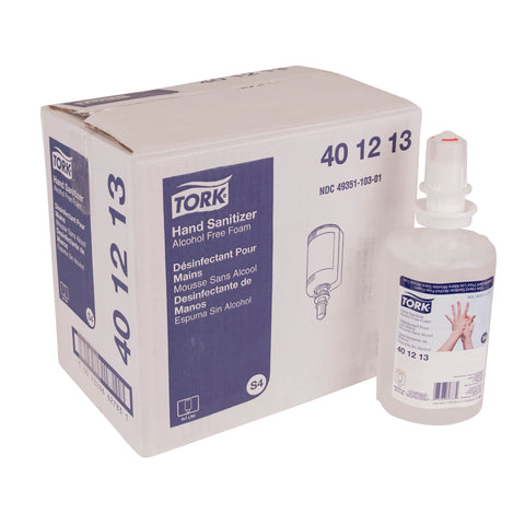 Tork Premium Alcohol Free Foam Hand Sanitizer, 1 Liter Bottle -- 6 per case