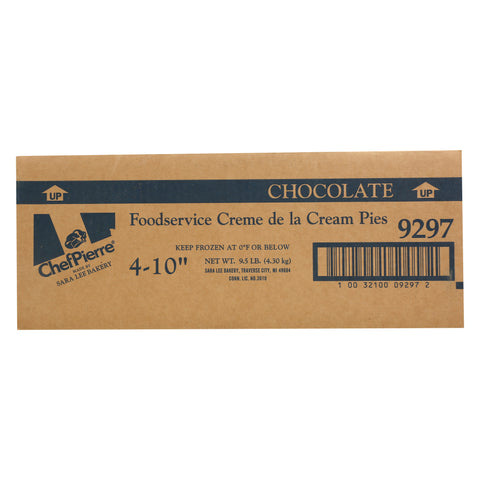 Chef Pierre PIE CHOCOLATE CREME DE LA CREAM W/ DOMES SECONDS 10