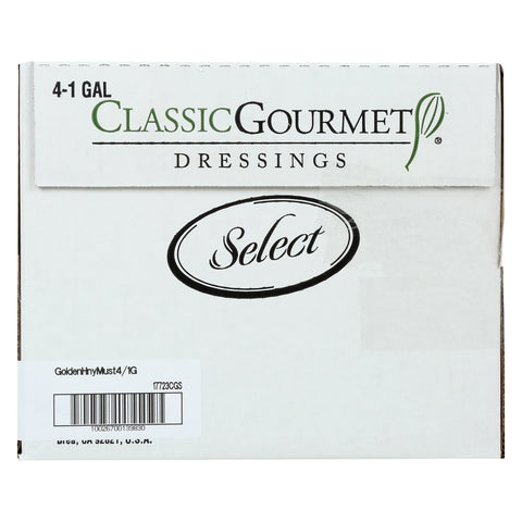 Ventura Foods Classic Gourmet Select Golden Honey Mustard Salad Dressing, 1 Gallon -- 4 per case.