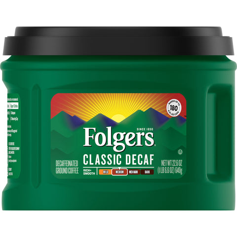 Folgers® COFFEE GROUND CLASSIC ROAST DECAF