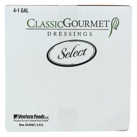 Ventura Foods Classic Gourmet Select Supreme Golden Italian Salad Dressing, 4 Gallon.