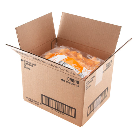 Schreiber CHEESE CHEDDAR MILD CUBE 3/4