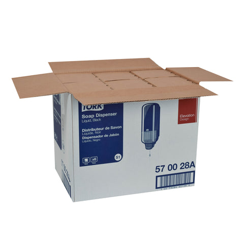 Tork Elevation® DISPENSER SOAP LIQUID BLACK 1 LITER