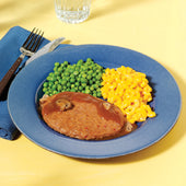 Advancepierre™ BEEF PATTY FOR SALISBURY TVP ADDED 4 OZ 10000021339
