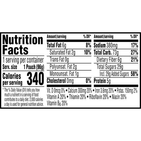 Pastry Pop-tart™ Made With Whole Grain Frosted Fudge-2 Count