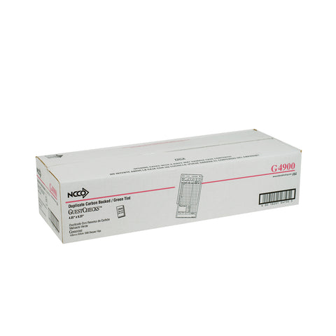 Guestcheck Carbon 2 Part Green 16 Line