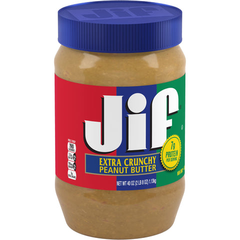 Jif® PEANUT BUTTER CRUNCHY TWIN PACK