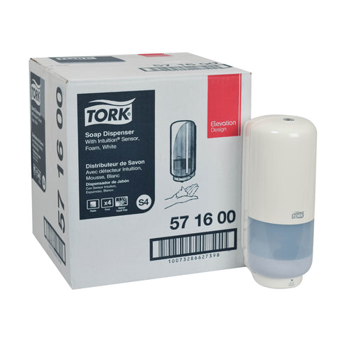 Tork® DISPENSER SOAP FOAM AUTO WHITE