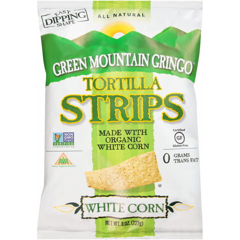 Green Mountain Gringo® TORTILLA CHIP STRIPS CORN WHITE