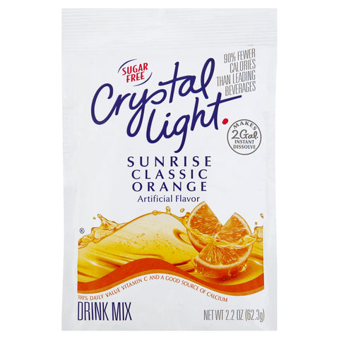 Crystal Light DRINK MIX SUNRISE CLASSIC ORANGE 2 GAL YIELD