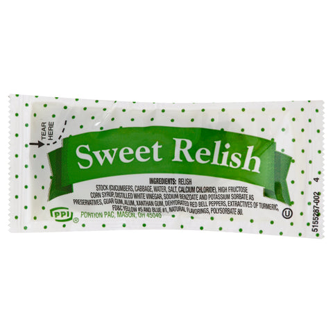 Relish Sweet Single Serve Packet 0039520/78000417