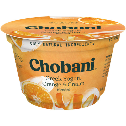 Chobani YOGURT GREEK ORANGE CREAM