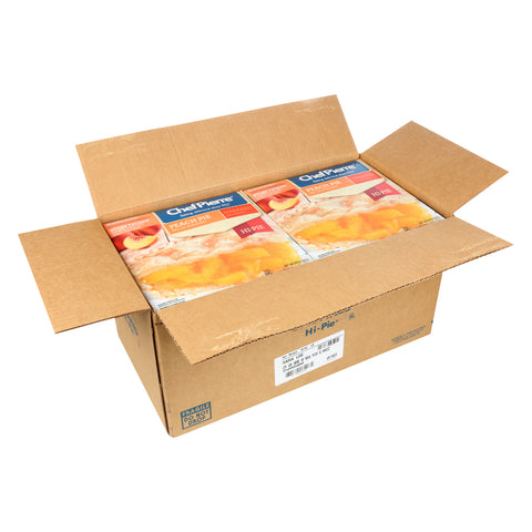 Sara Lee Chef Pierre Peach High Pie, 44 Ounce -- 6 per case.