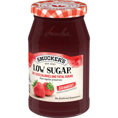 Smuckers Strawberry Preserves, 15.5 Ounce -- 8 per case.