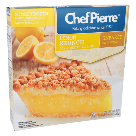 Pie Lemon Krunch Fruit Traditional Rtb 10