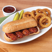 Advancepierre™ PORK PATTY SUPRRIB BBQ