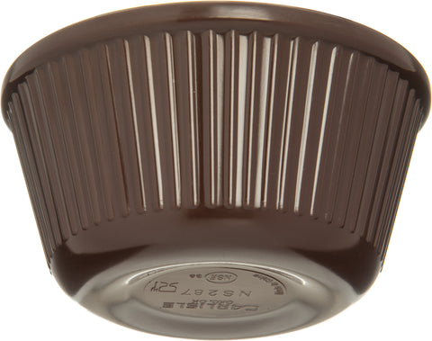 Carlisle RAMEKIN MELAMINE CHOCOLATE 4 OZ