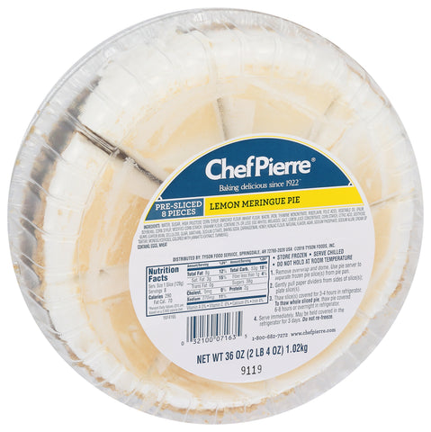Pie Lemon Meringue Traditional