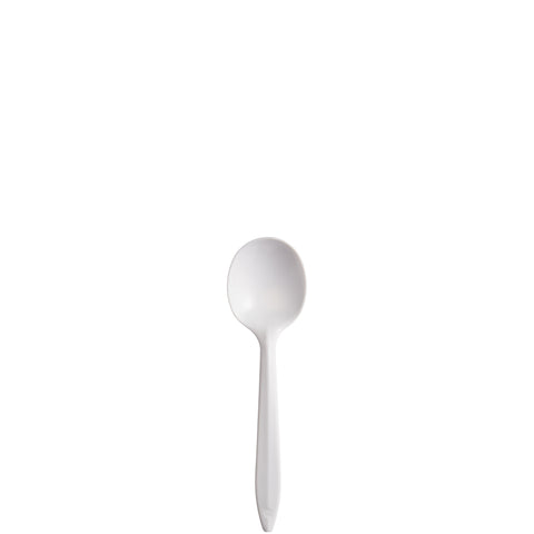 Dart Style Setter® SPOON SOUP PLASTIC MEDIUM WEIGHT WHITE PP