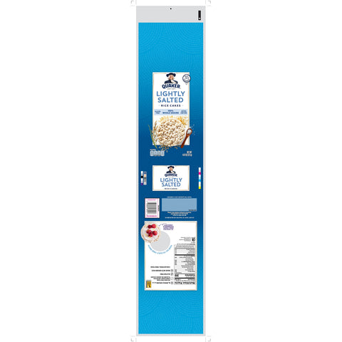 Quaker® SNACK RICE CAKE PLAIN SALTED LIGHTLY