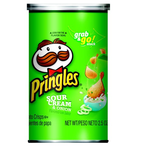 Pringles® CHIP POTATO SOUR CREAM & ONION GRAB & GO