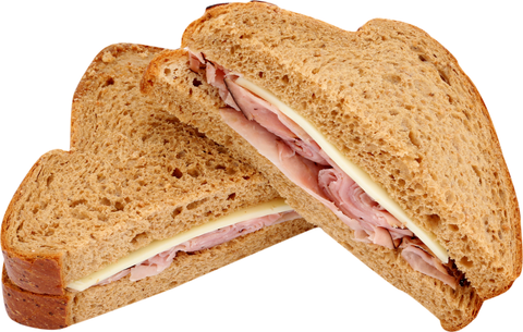 Sandwich Hearty Ham & Swiss Wedge