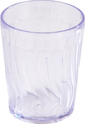 Dinex® TUMBLER SAN PLASTIC CLEAR SWIRL 6 OZ