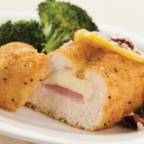 Barber Foods® CHICKEN BREAST STUFFED CORDON BLEU 6 OZ 10000045603