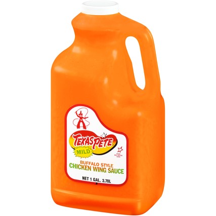 Texas Pete Chicken Wing Sauce, Mild, 1 Gallon -- 4 Case