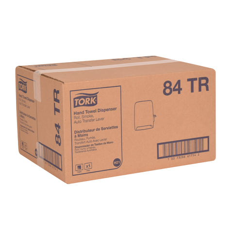 Dispenser Towel Roll Lever-type Smoke