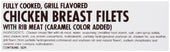 Chicken Breast Fillet W/ Grill Mark Fc 3 Oz 436-0928