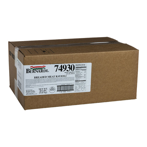 Bernardi® RAVIOLI BREADED BEEF MEDIUM SQUARE