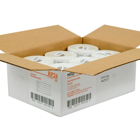 National Checking LABEL REMOVABLE SHELF LIFE 2X4