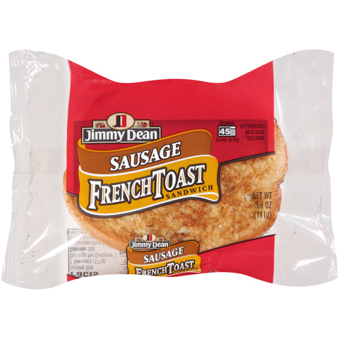 Sandwich Sausage French Toast Iw 3.9 Oz