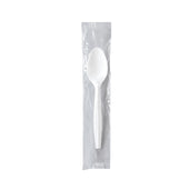 Solo® Regal™ SPOON TEA PLASTIC MEDIUM WEIGHT WHITE PP IW