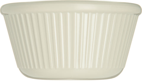 Carlisle RAMEKIN FLUTED BONE 4 OZ