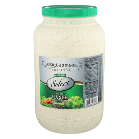 Ventura Foods Classic Gourmet Select Buttermilk Ranch Dressing, 1 Gallon -- 4 per case