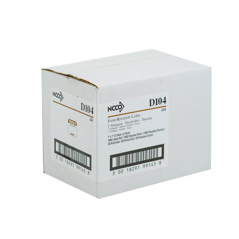 National Checking LABEL DISSOLVING TRILINGUAL BROWN THIURSDAY 1X1
