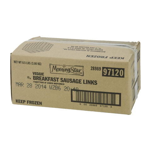 Morningstar Farms Veggie Breakfast Sausage Link, 136 Ounce