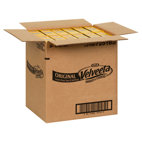 Velveeta Shells And Cheese Dinner Entree, 12 Ounce --24 Case