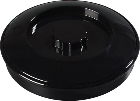 Carlisle SERVER TORTILLA W/ LID BLACK 7-1/4
