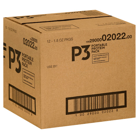 Planters SNACK P3 CONVENIENCE MEAL SWEET & SPICY TERIYAKI BEEF JERKY HONEY ROASTED PEANUTS