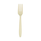 Fork Plastic Heavy Weight Champagne Ps