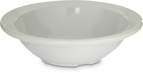 Carlisle BOWL FRUIT KINGLINE™ MELAMINE RIMMED WHITE 4.75 OZ