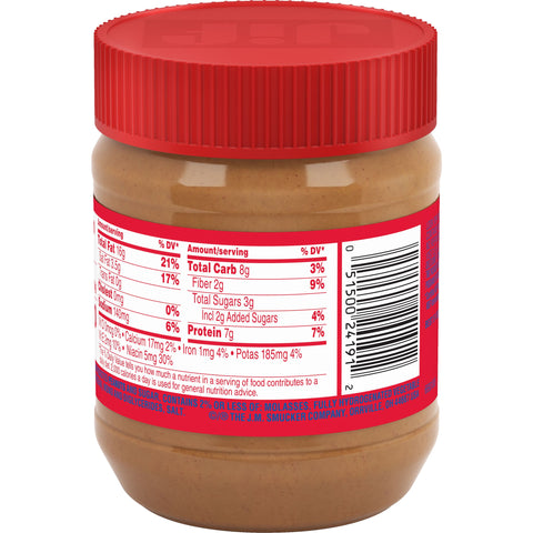 Jif Creamy Peanut Butter, 12 Ounce -- 12 per case.