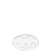 Dart LID PLASTIC CLEAR NON-VENTED FOR CUPS TP9D, TP10D, RTP9D, RPT10D