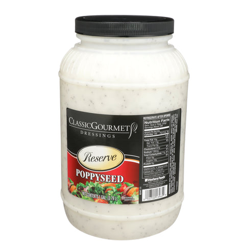 Classic Gourmet Reserve Poppyseed Dressing, 8.95 Pound Jar -- 2 per case.