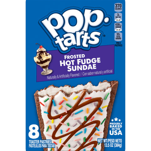 Kellogg's® PASTRY POP-TARTS FROSTED HOT FUDGE SUNDAE