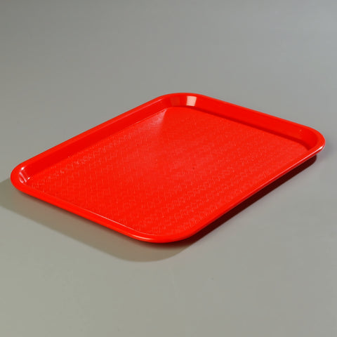 Carlisle TRAY SERVING CAFE® STANDARD RED 14X18